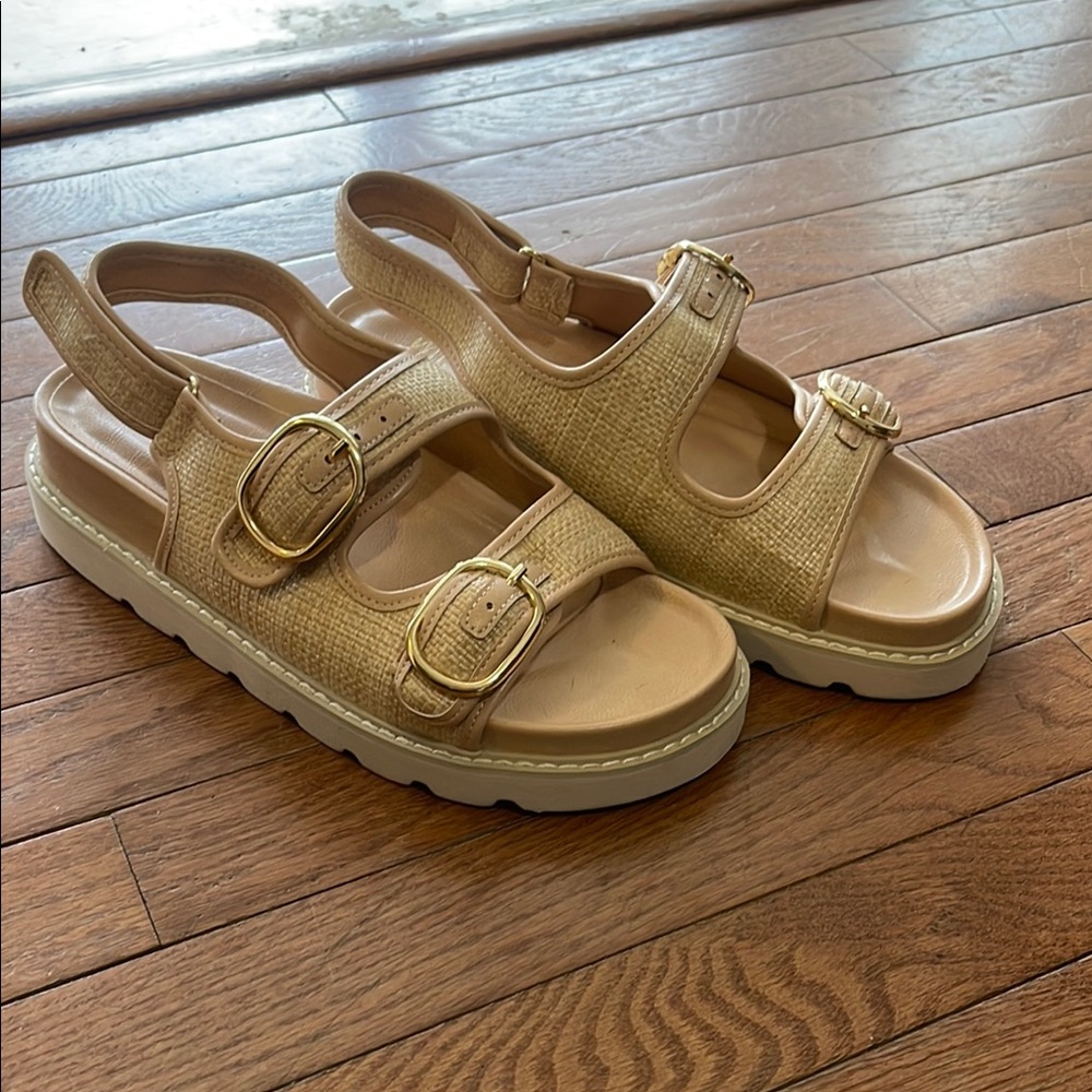 Mi, iM Hallie Dual Buckle Sandal